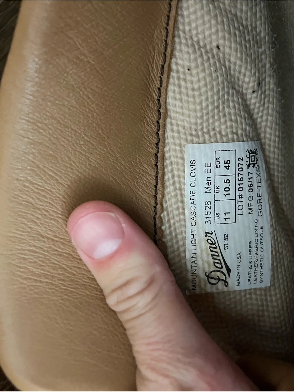 Danner lightly used